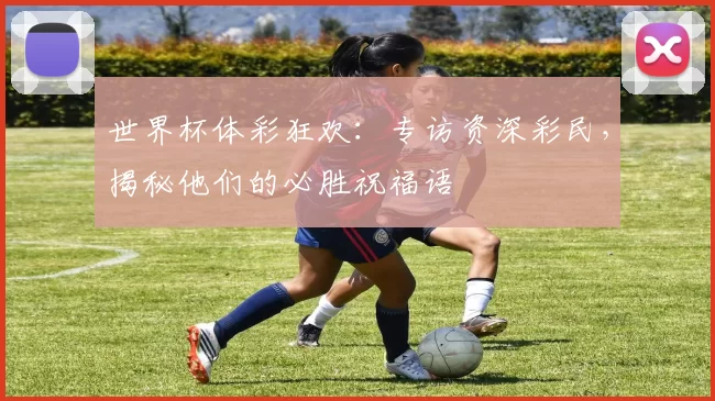 世界杯体彩狂欢：专访资深彩民，揭秘他们的必胜祝福语