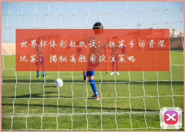 世界杯体彩狂欢夜：独家专访资深玩家，揭秘高胜率投注策略