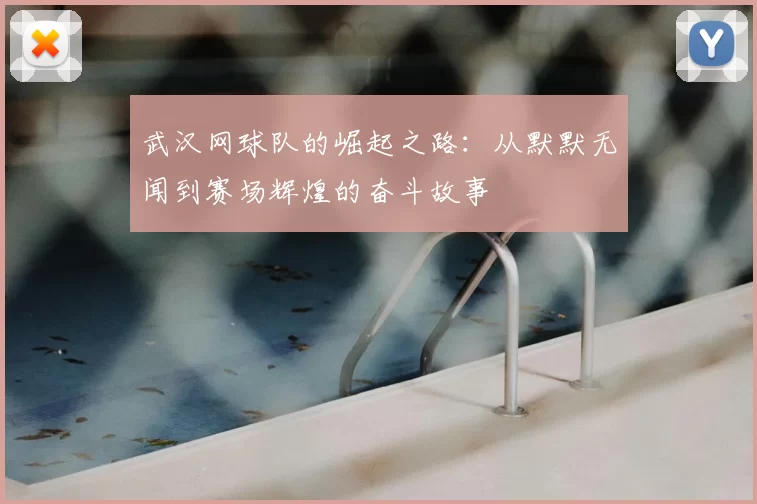 武汉网球队的崛起之路:从默默无闻到赛场辉煌的奋斗故事